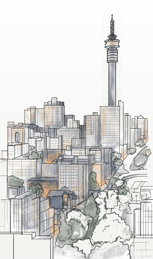 Johannesburg Illustration